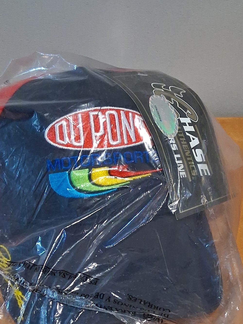 Chase Authentics Navy DuPont Motorsport Logo Cap